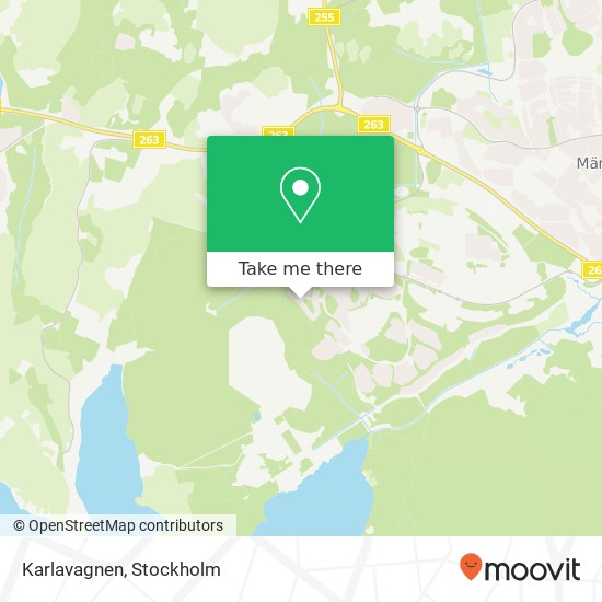 Karlavagnen map