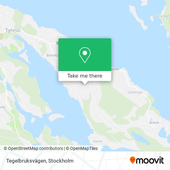 Tegelbruksvägen map