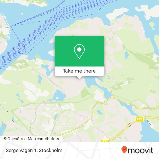 Sergelvägen 1 map