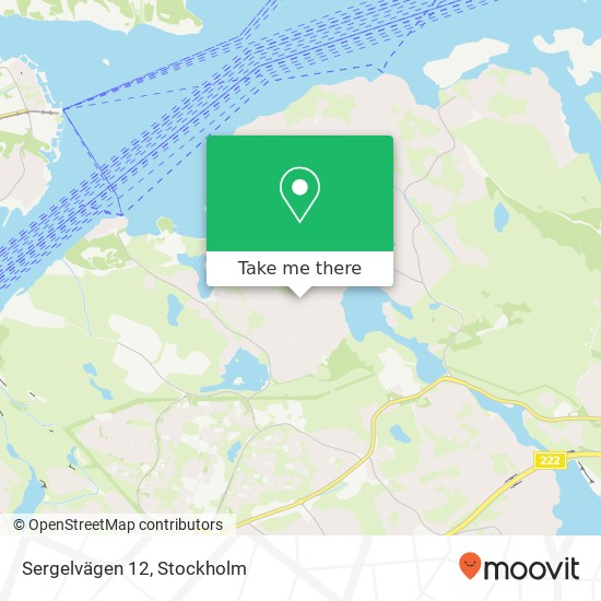 Sergelvägen 12 map