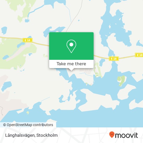 Långhalsvägen map