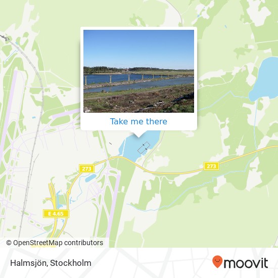 Halmsjön map