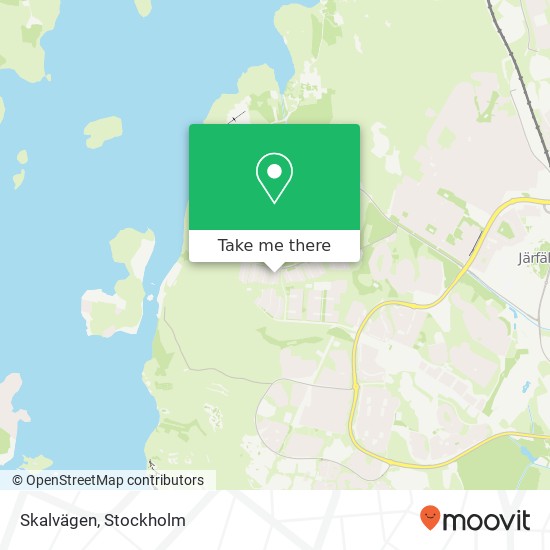 Skalvägen map