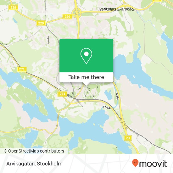 Arvikagatan map