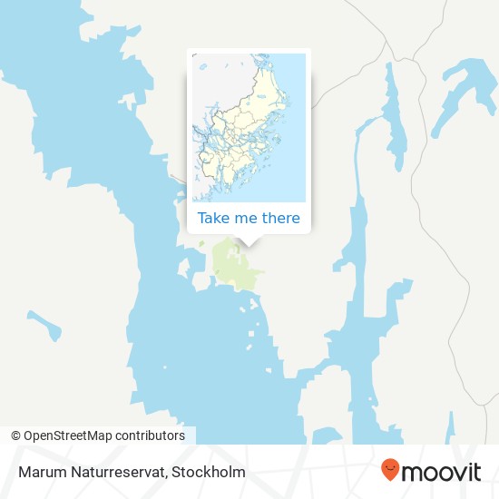 Marum Naturreservat map