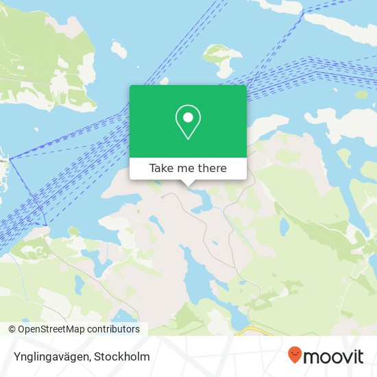 Ynglingavägen map