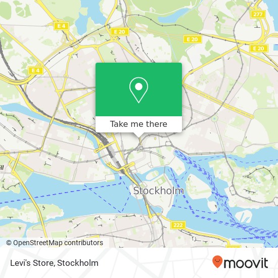 Levi's Store map