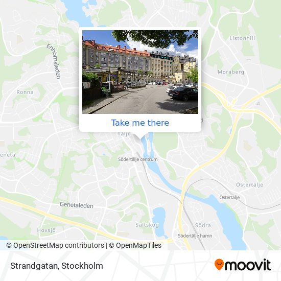 Strandgatan map