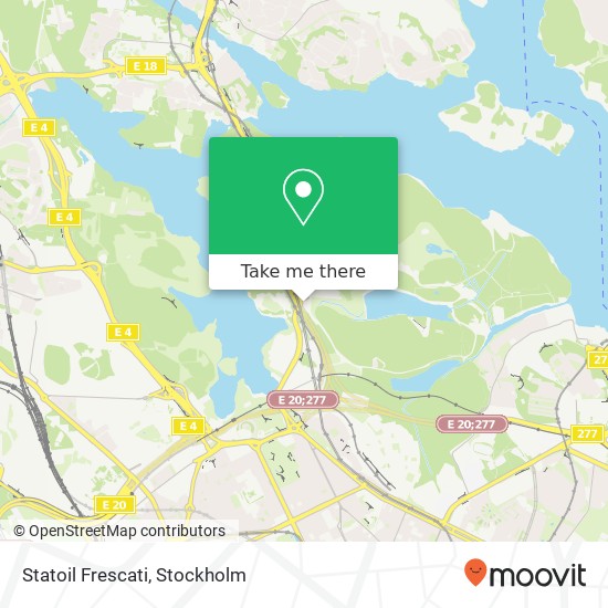 Statoil Frescati map