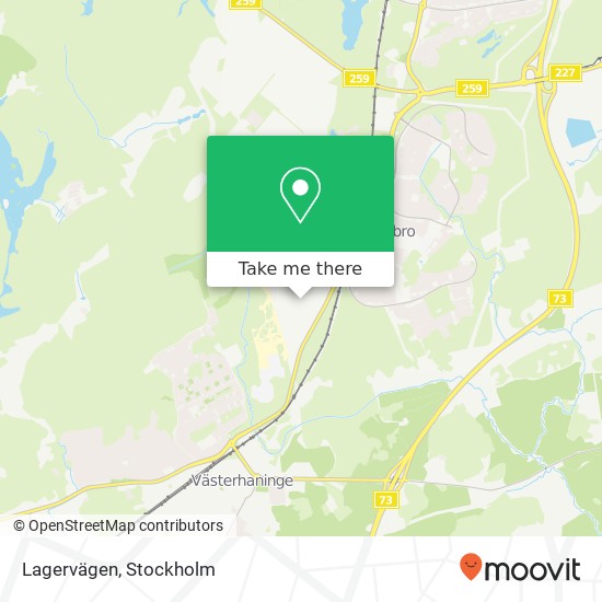 Lagervägen map