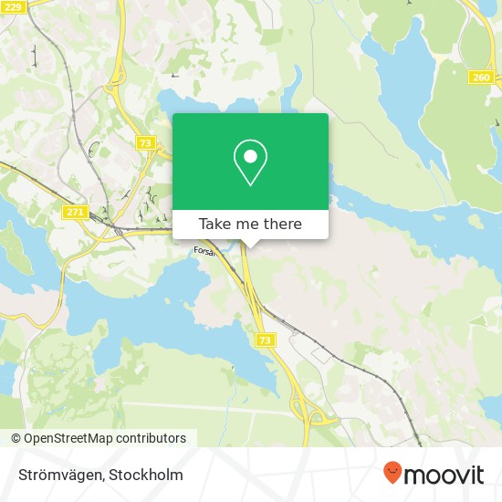 Strömvägen map