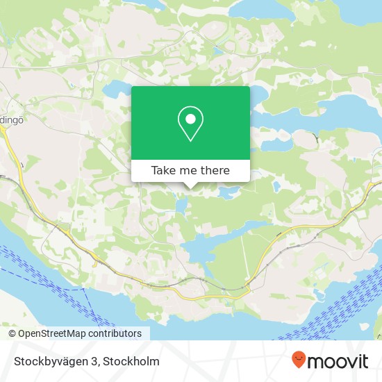 Stockbyvägen 3 map