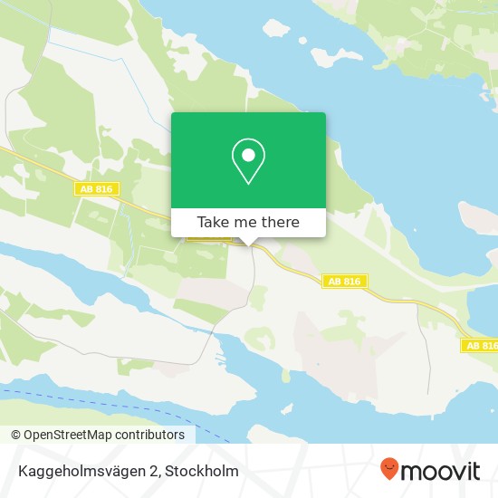 Kaggeholmsvägen 2 map