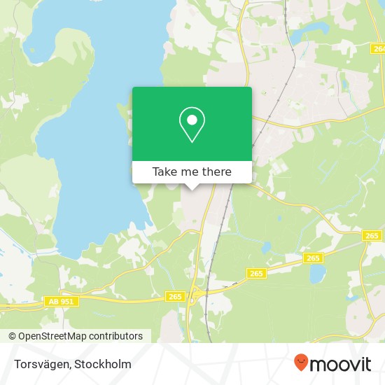 Torsvägen map