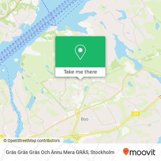 Gräs Gräs Gräs Och Ännu Mera GRÄS map