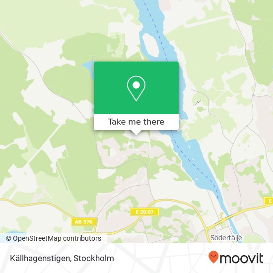 Källhagenstigen map