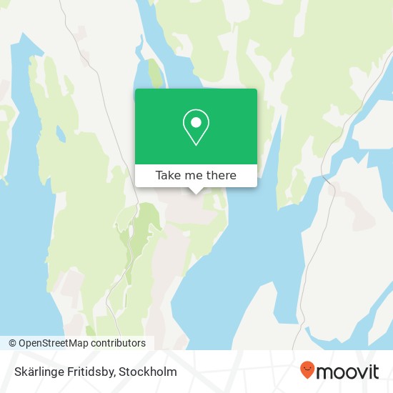 Skärlinge Fritidsby map