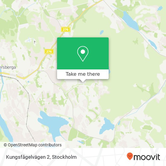 Kungsfågelvägen 2 map