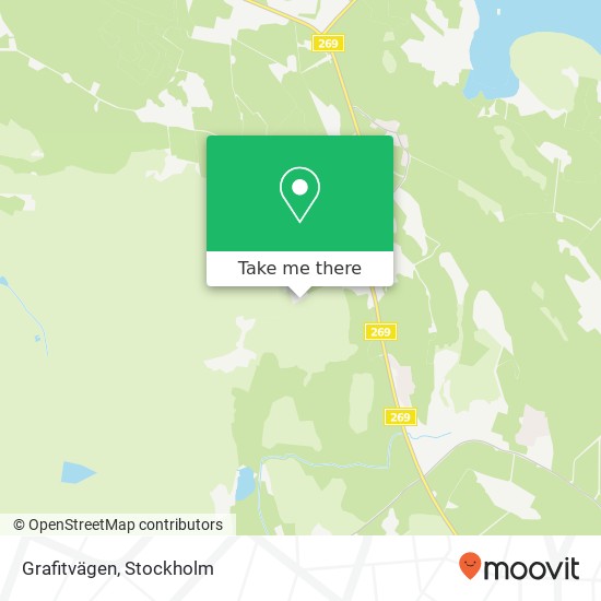 Grafitvägen map