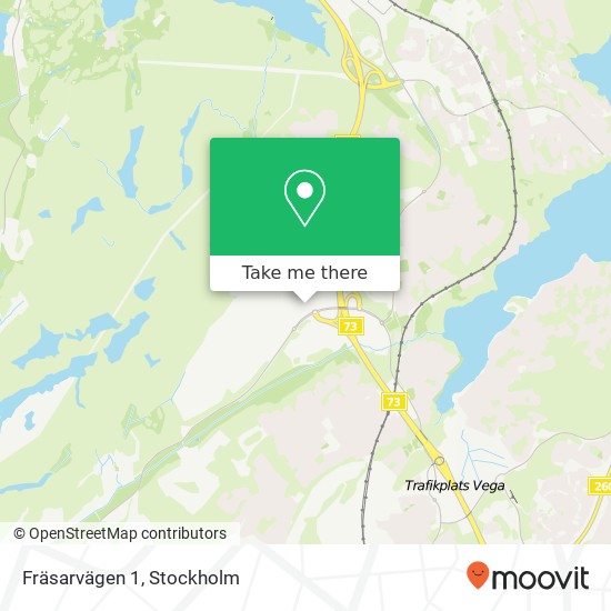 Fräsarvägen 1 map