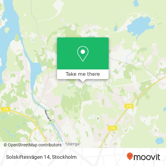 Solskiftesvägen 14 map