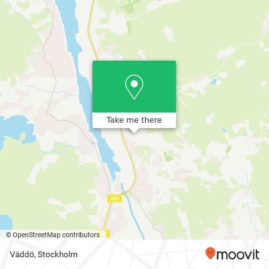 Väddö map