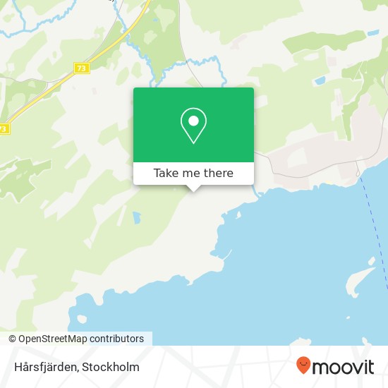 Hårsfjärden map