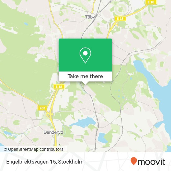 Engelbrektsvägen 15 map