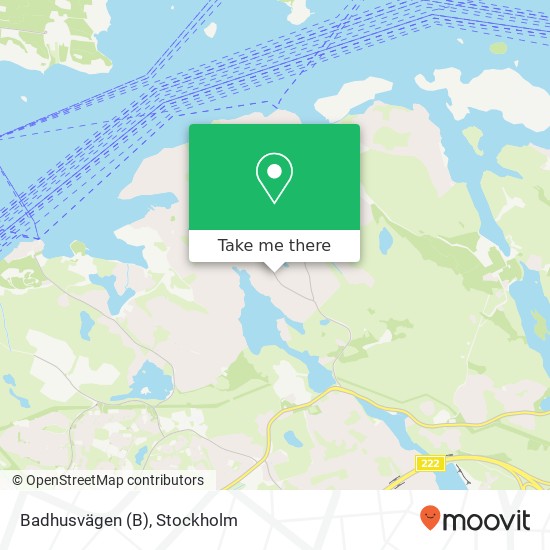 Badhusvägen map