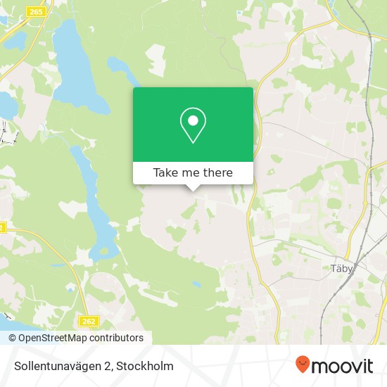 Sollentunavägen 2 map