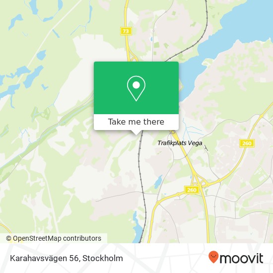 Karahavsvägen 56 map