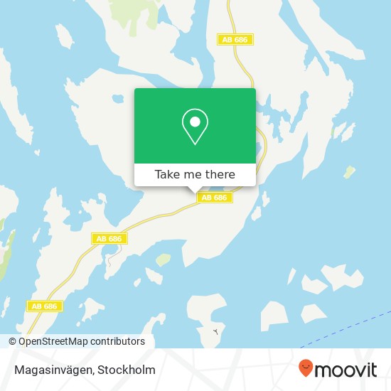 Magasinvägen map