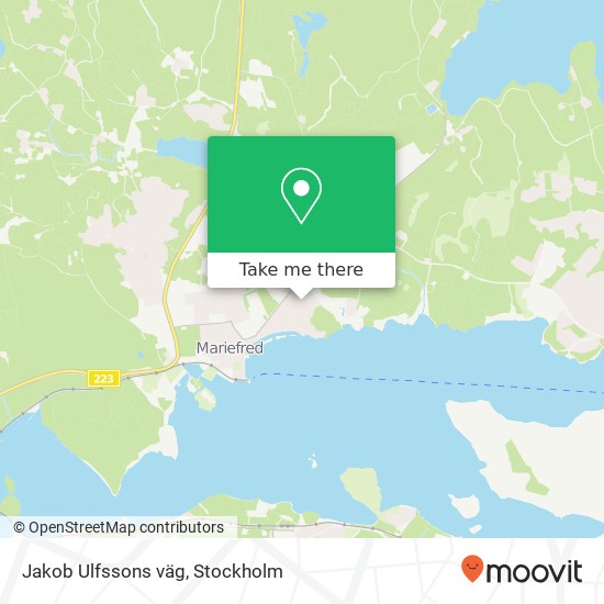 Jakob Ulfssons väg map