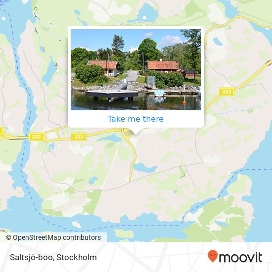 Saltsjö-boo map