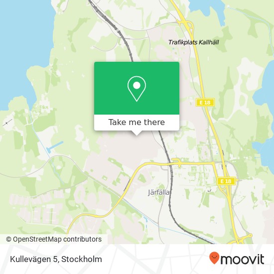 Kullevägen 5 map