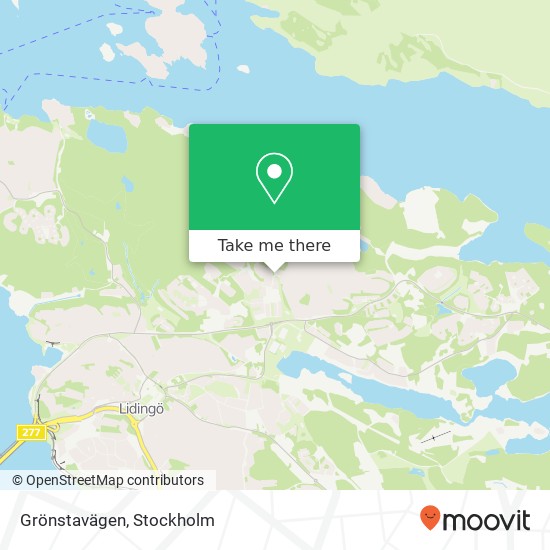 Grönstavägen map