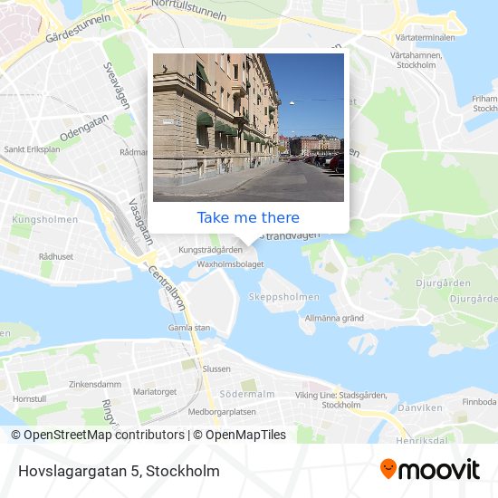 Hovslagargatan 5 map