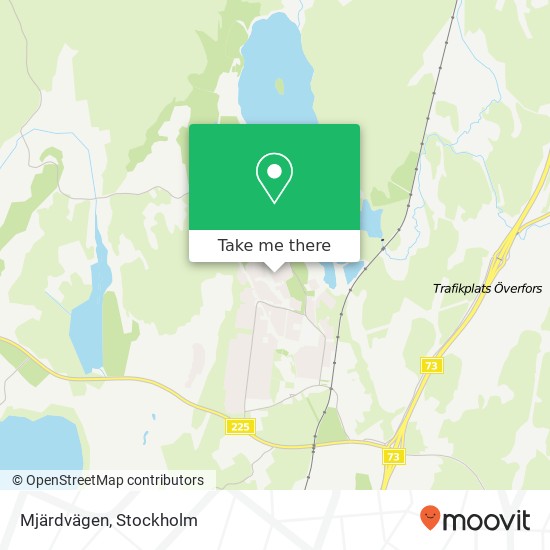 Mjärdvägen map