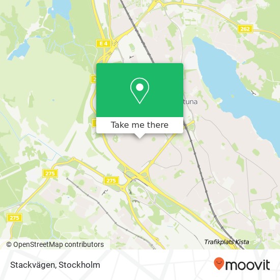 Stackvägen map