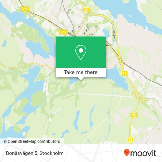 Bonäsvägen 5 map