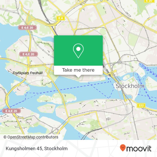 Kungsholmen 45 map