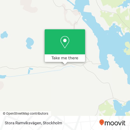 Stora Ramviksvägen map