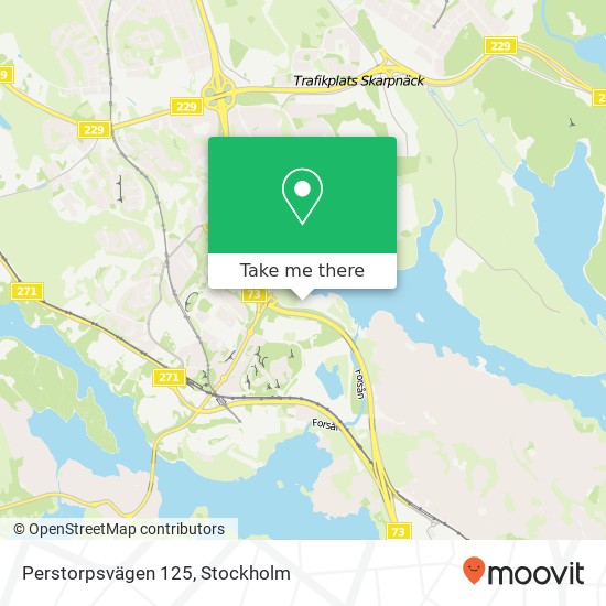 Perstorpsvägen 125 map