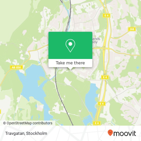 Travgatan map