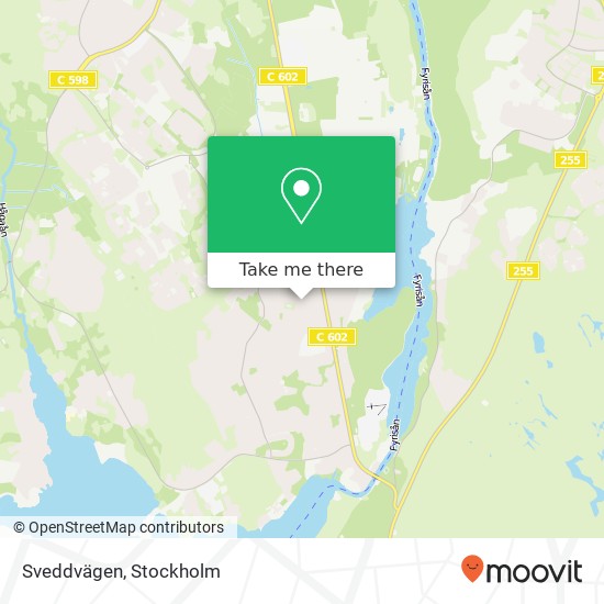 Sveddvägen map