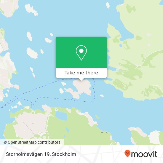 Storholmsvägen 19 map