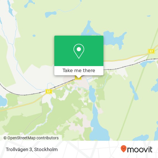 Trollvägen 3 map