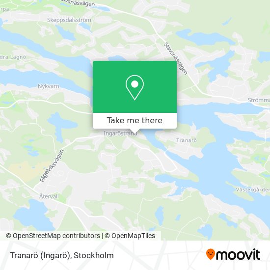 Tranarö (Ingarö) map