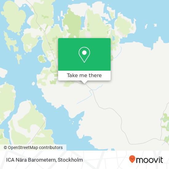 ICA Nära Barometern map