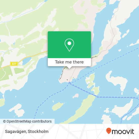 Sagavägen map